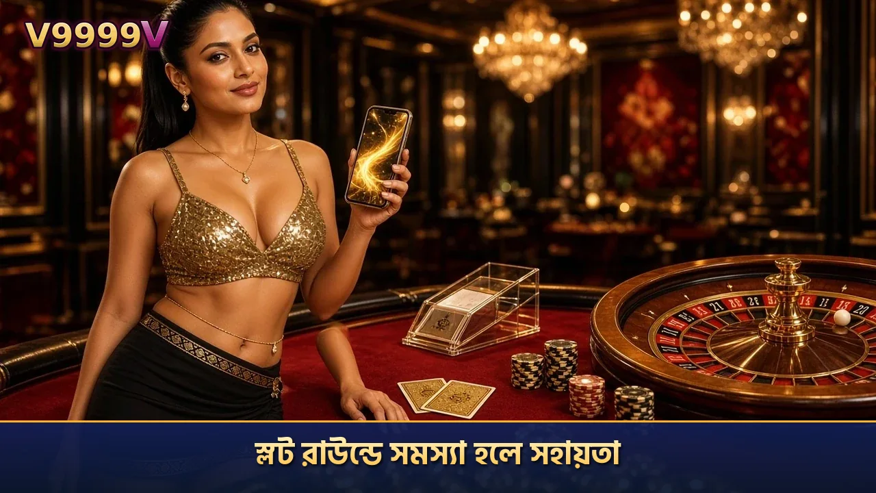 স্লট রাউন্ডে সমস্যা হলে সহায়তা